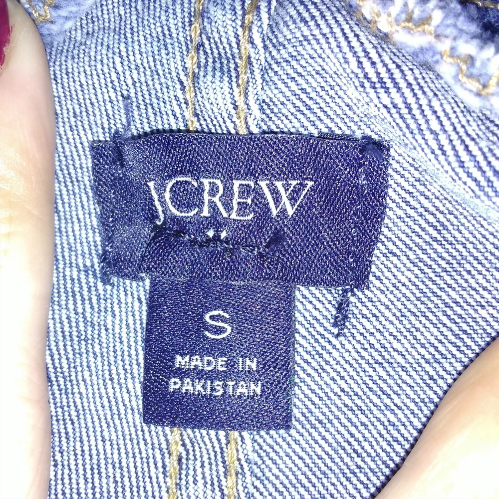 J. Crew Dark Blue Denim Women's Overalls